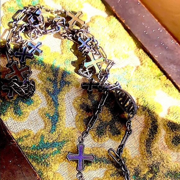 Virgins Saints & Angels San Benito Cross Necklace - Picture 11 of 16